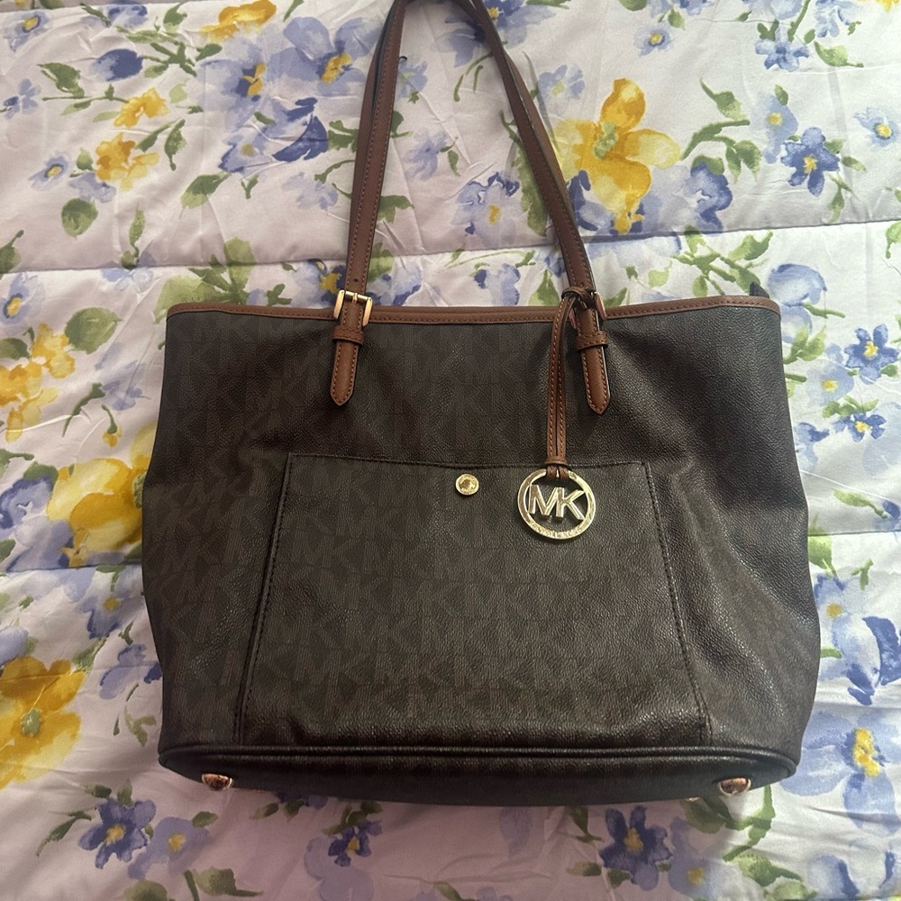 Michael Kors Brown Tote Bag